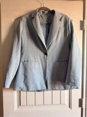 Light Blue Women’s Tailored Blazer
